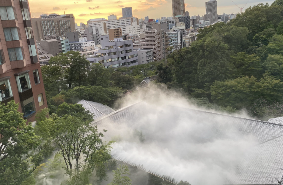 ホテル椿山荘東京の雲海