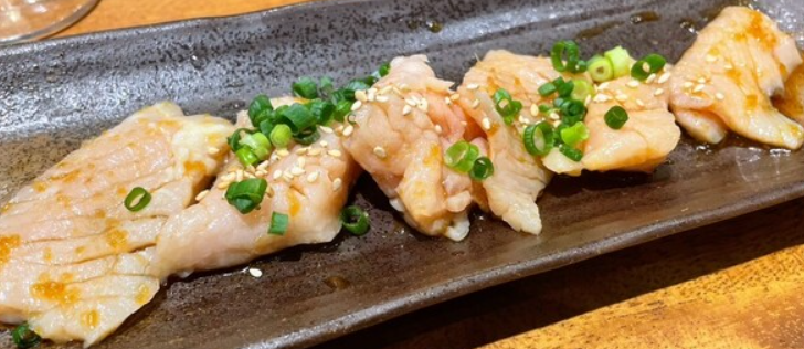 上ミノの醤油漬け（食べログ参照）